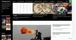 Desktop Screenshot of developingwriters.org